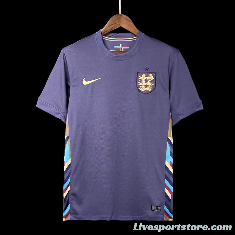 2024 England Away Blue Jersey