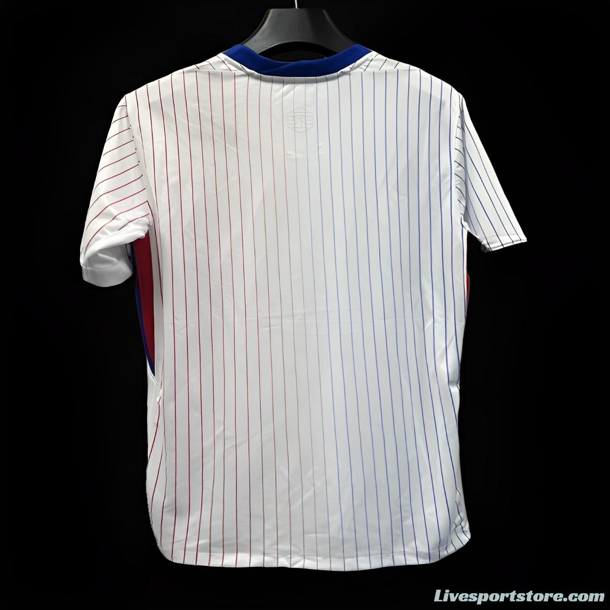 2024 France Away White Jersey