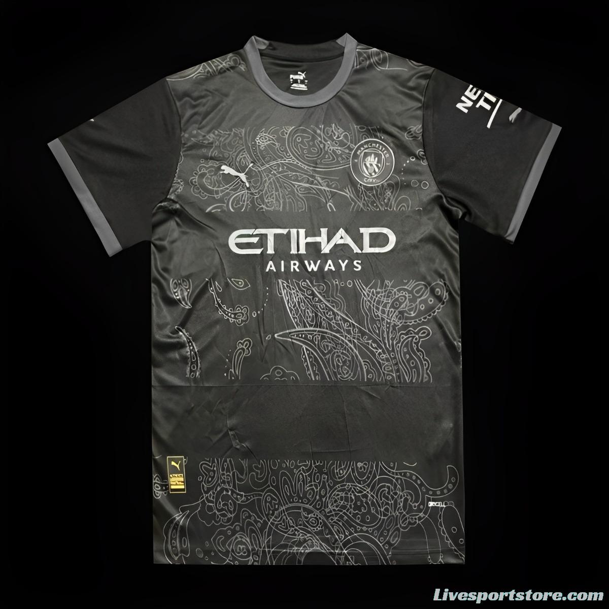 24/25 Manchester City Puma Year of the Dragon Black Jersey