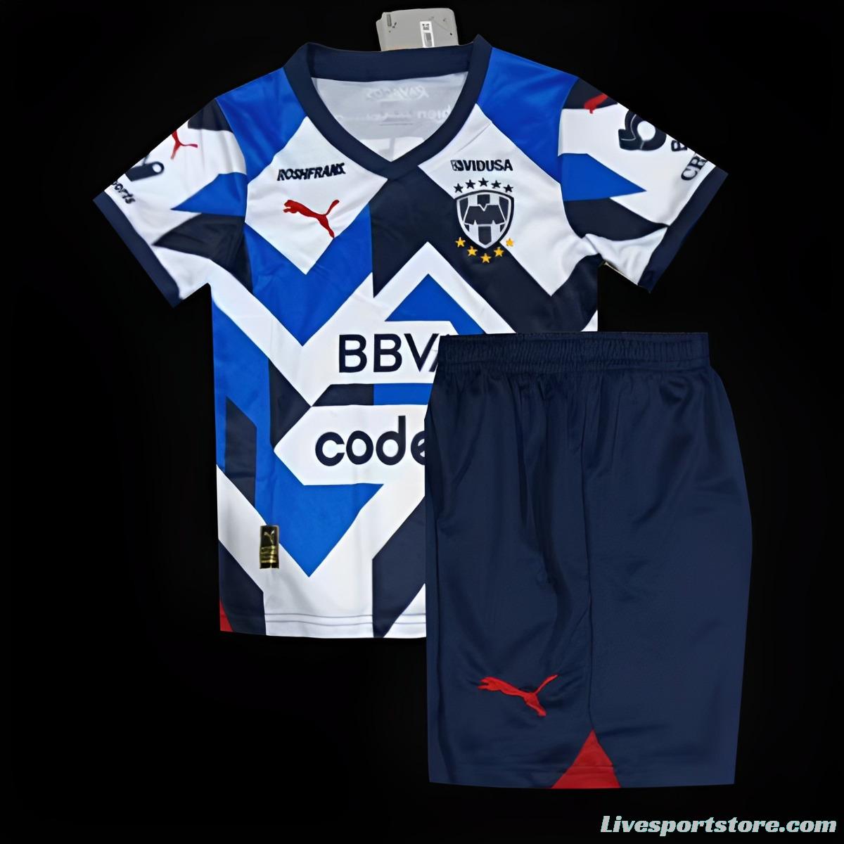 24/25 Kids Monterrey Home Jersey