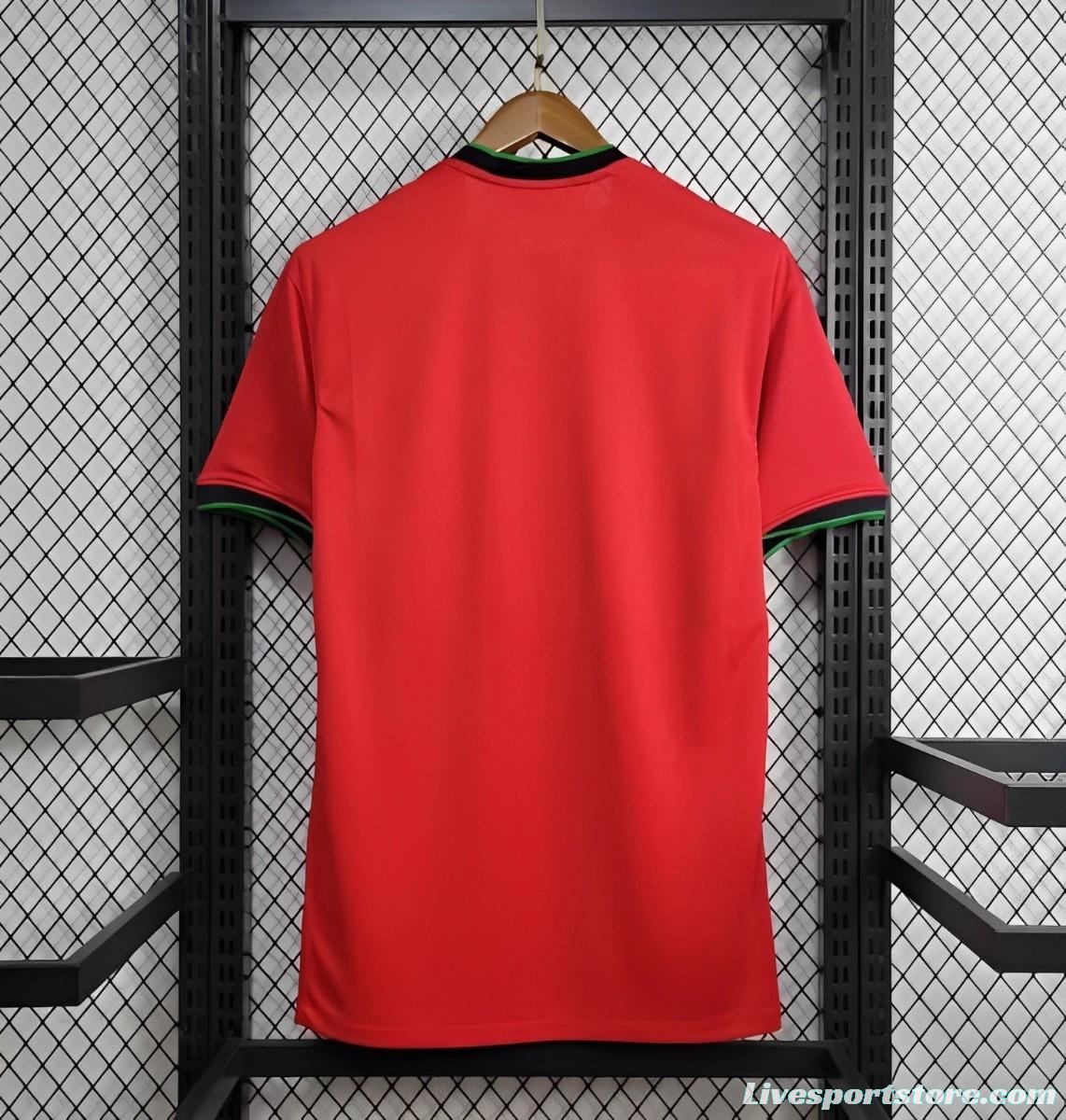 2024 Portugal Home Jersey