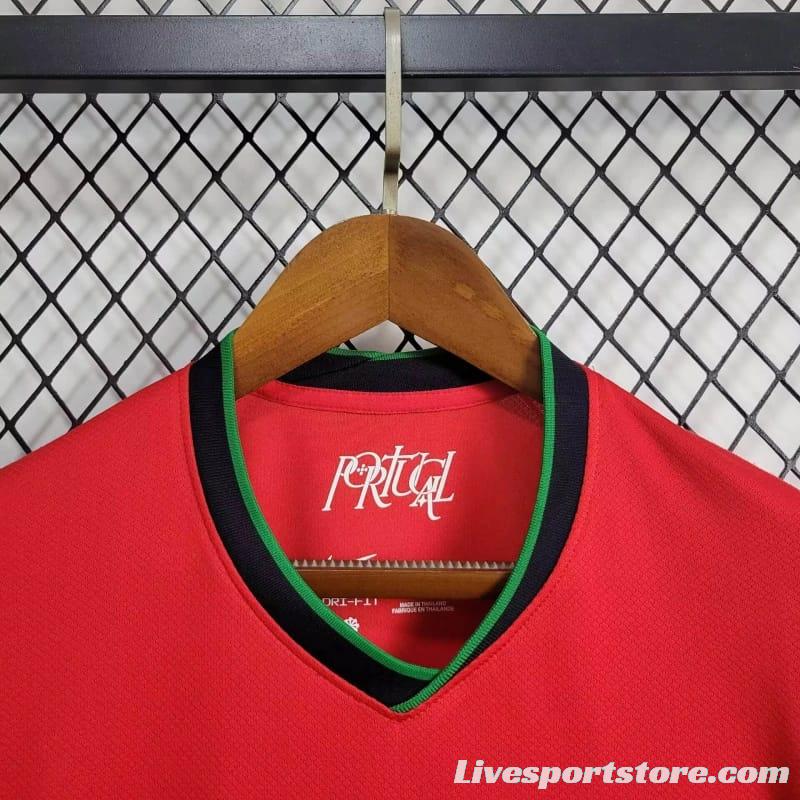 2024 Portugal Home Jersey