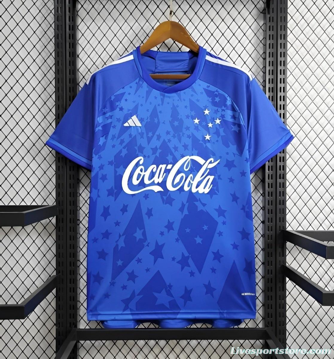 24/25 Cruzeiro Home Jersey