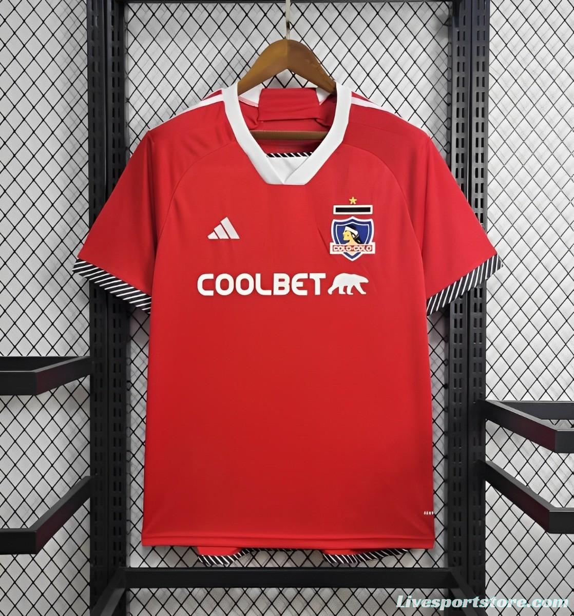 24/25 Colo Colo Third Red Jersey