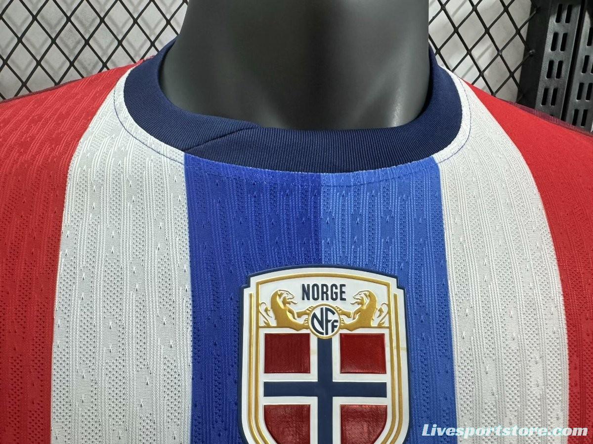 Player Version 2024 Norway Home Jersey