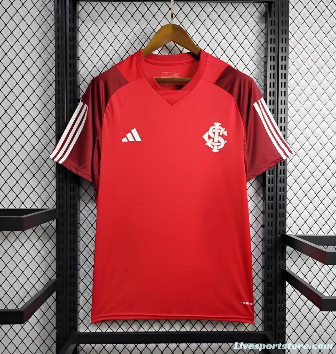 24/25 SC Internacional Training Red/Wine Jersey