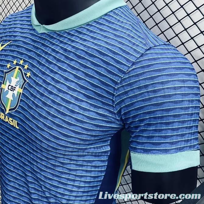 Player Version 2023 Brazil Blue Jersey