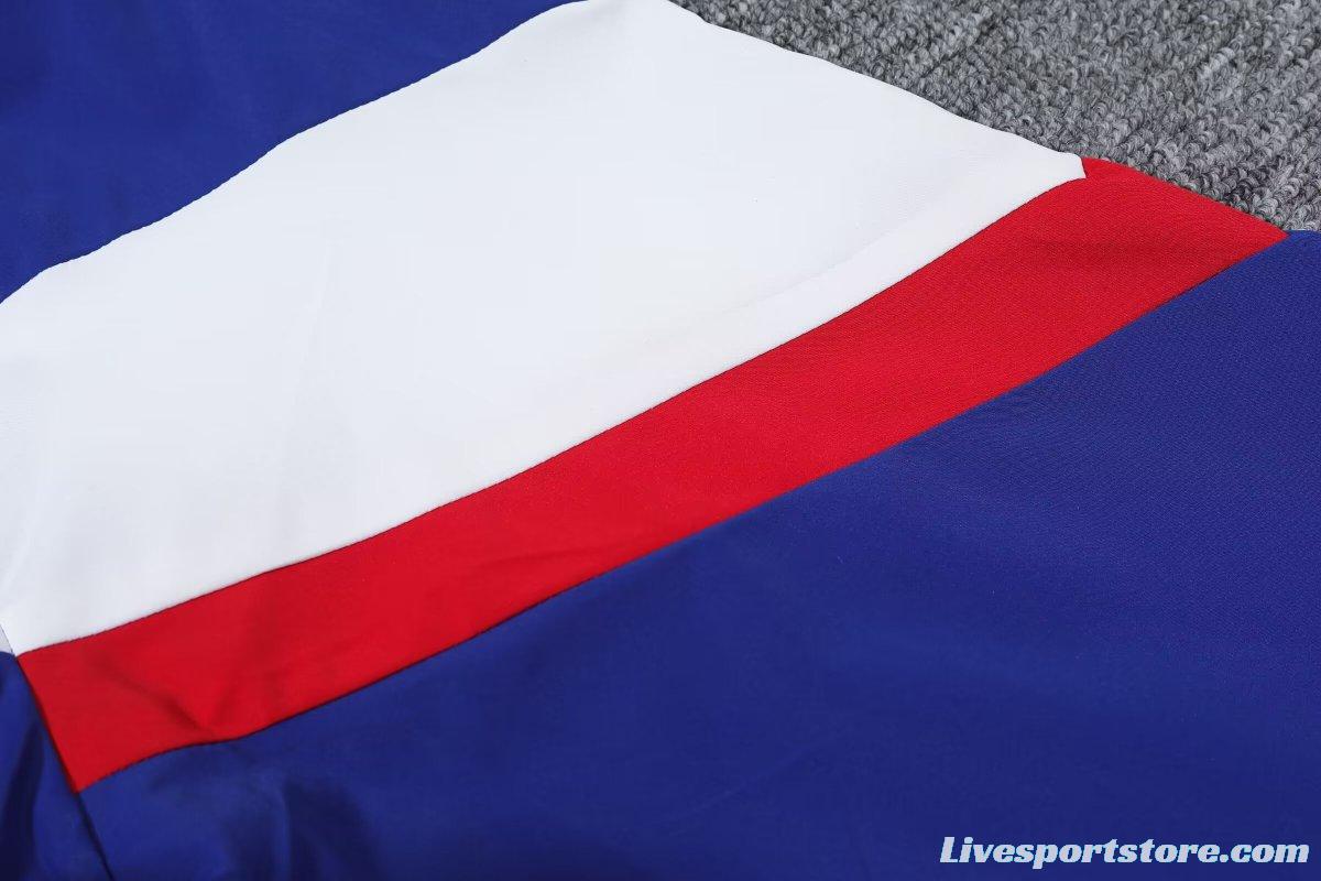 2024 France Blue Windbreaker