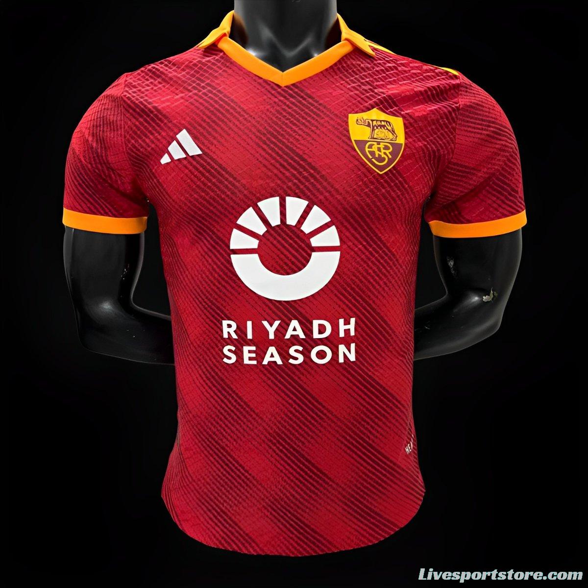 Player Version 23/24 Roma Forth Derby Jersey