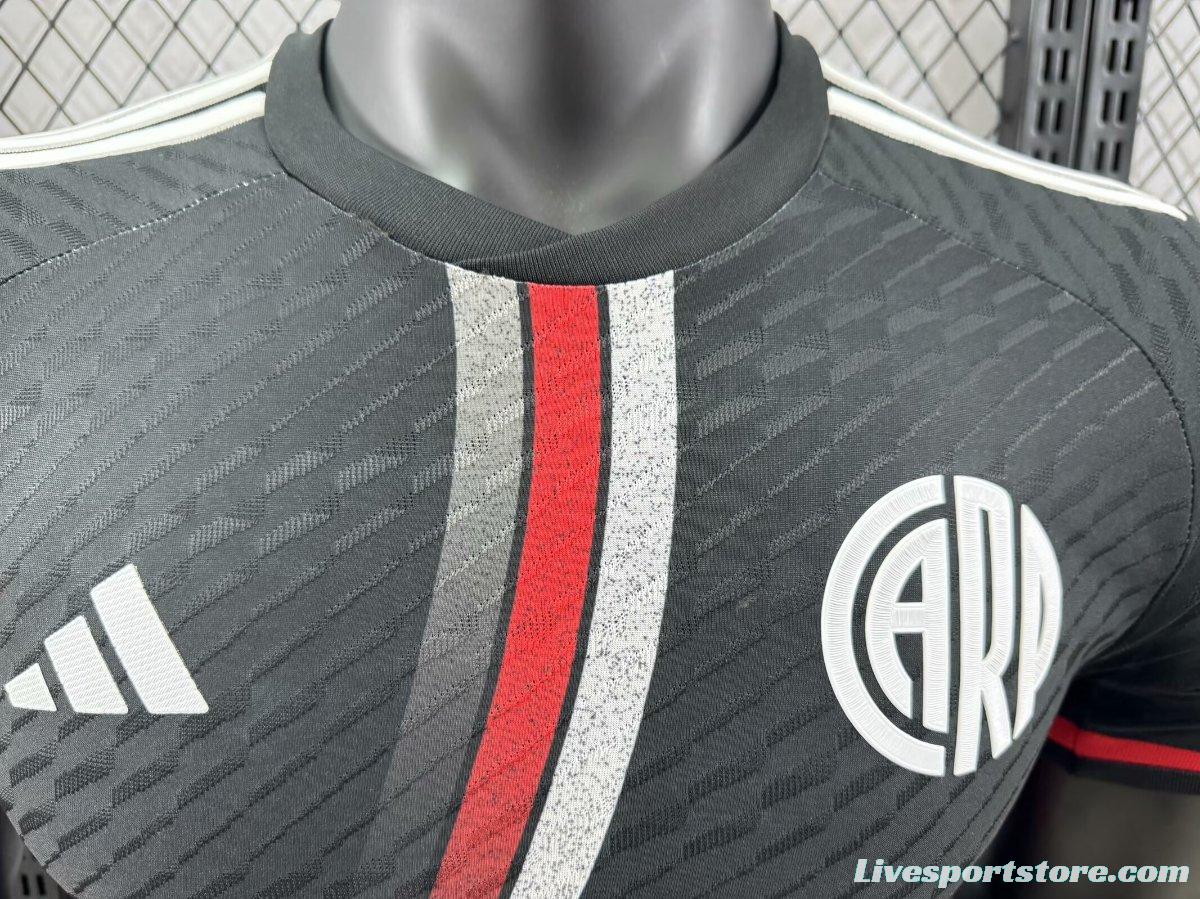 Player Version 24/25 River Plate Away Black Jersey