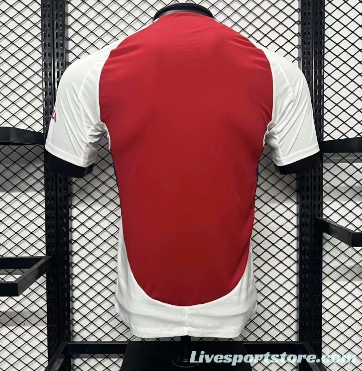 Player Version 24/25 Arsenal Home Jersey