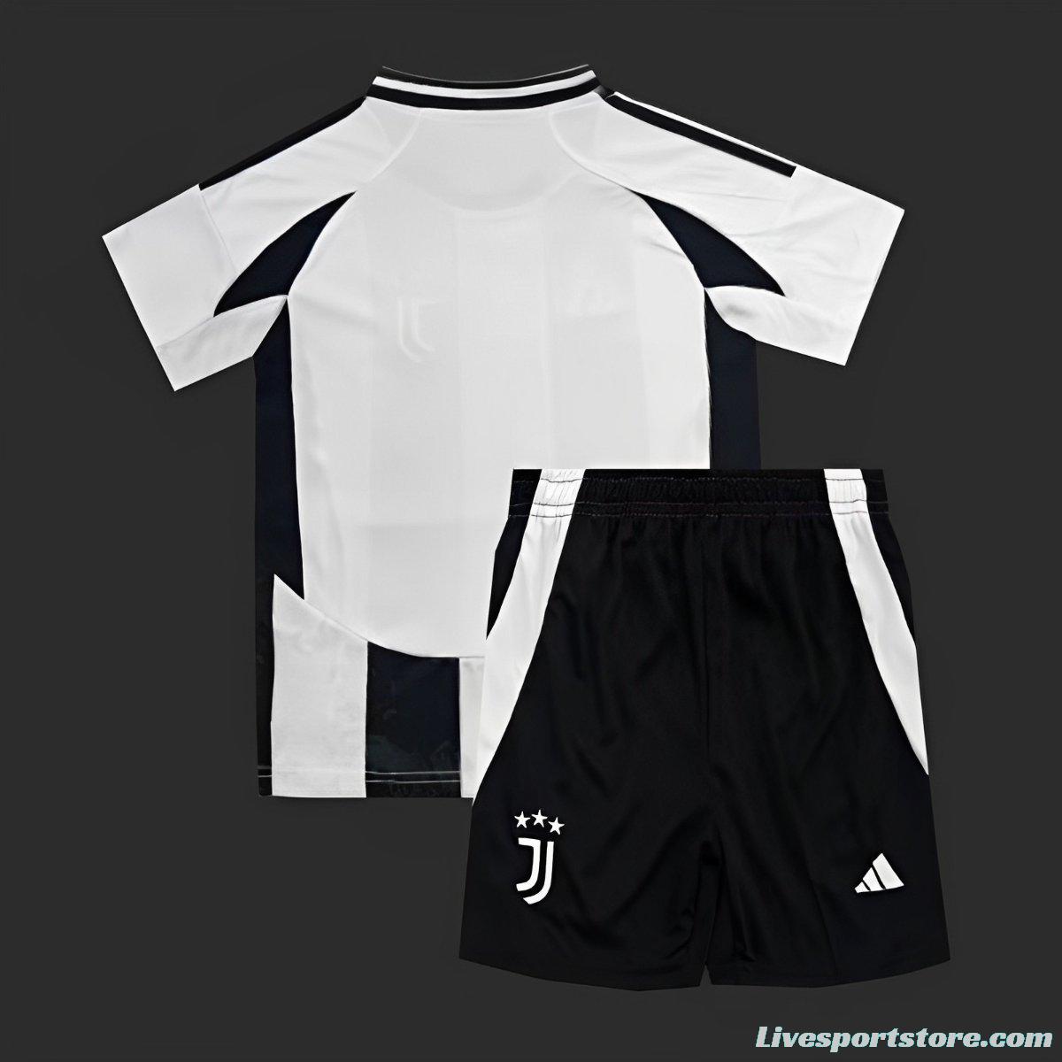 24/25 Kids Juventus Home Jersey