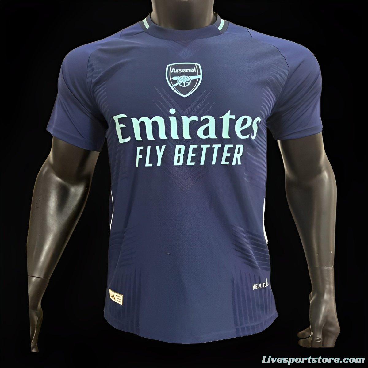 Player Version 24/25 Arsenal Navy Pre-Match Jersey