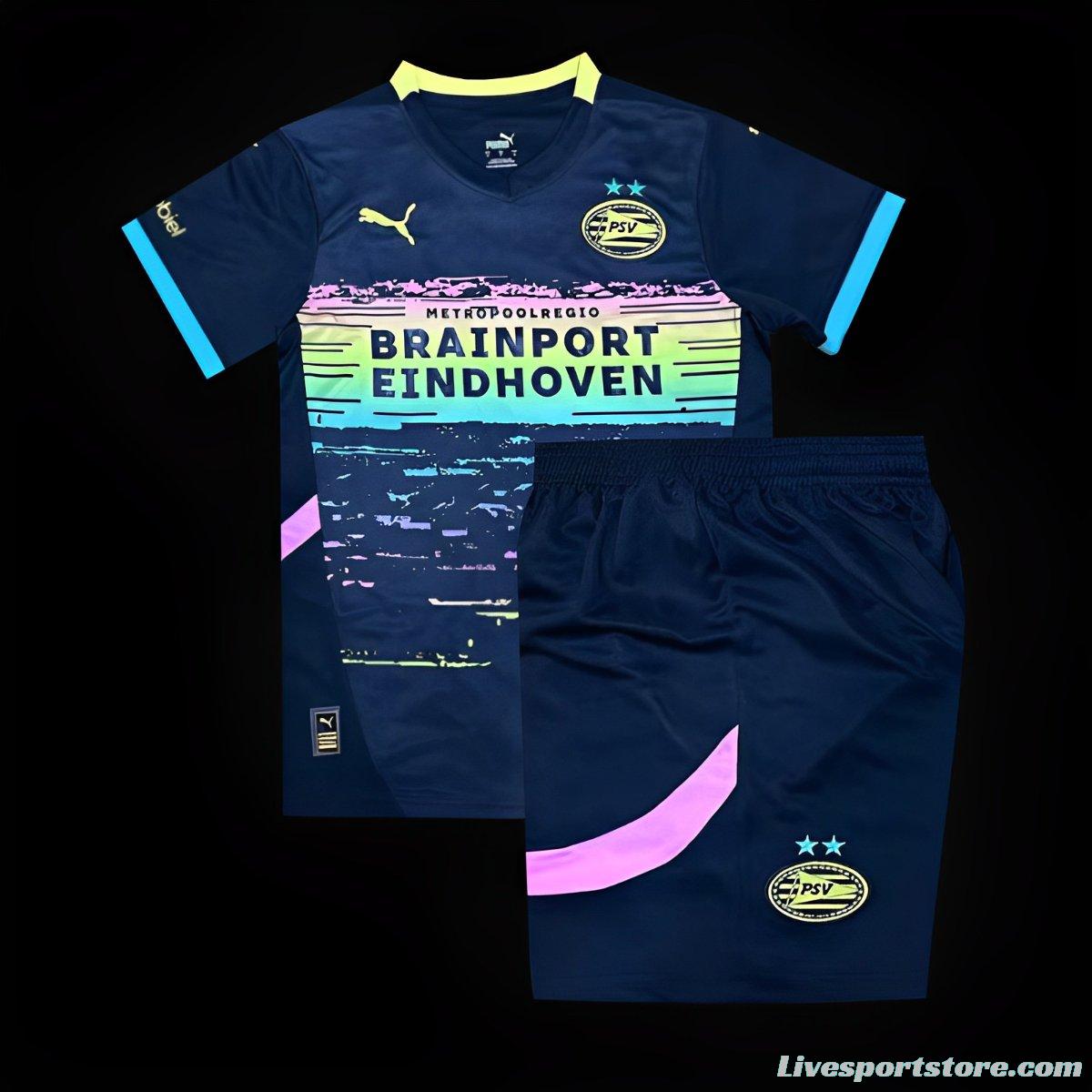 24/25 Kids PSV Eindhoven Away Jersey