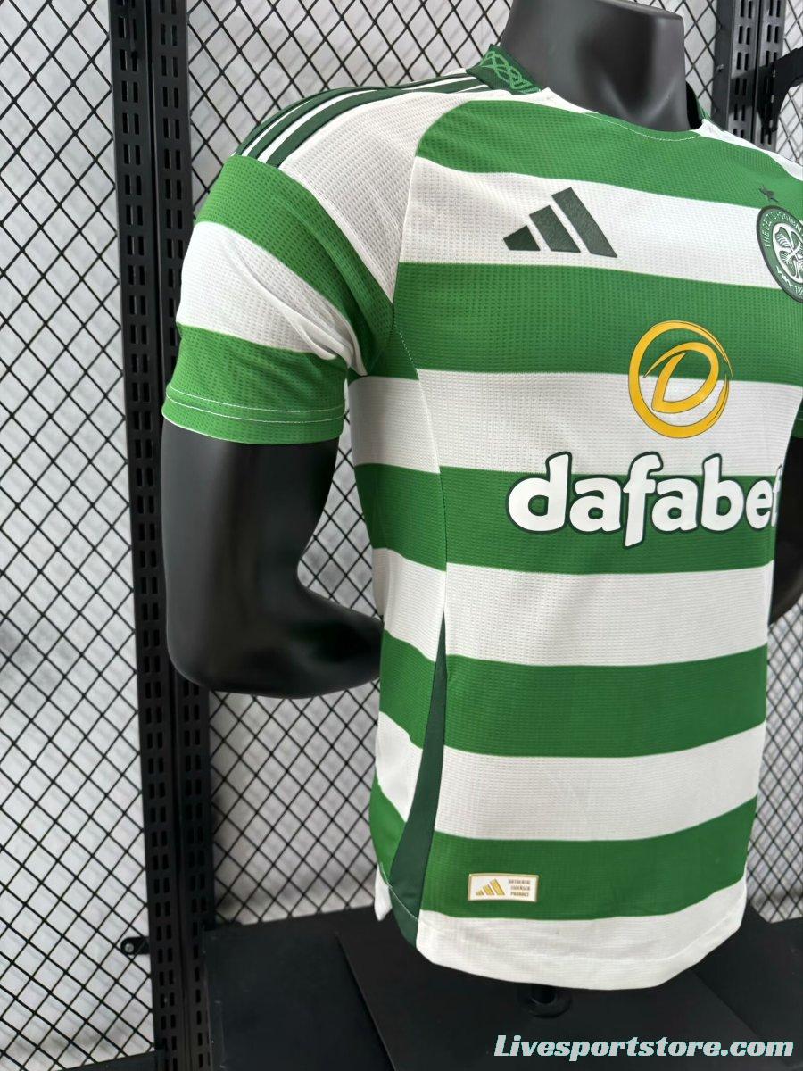 Player Version 24/25 Celtic Home Jersey