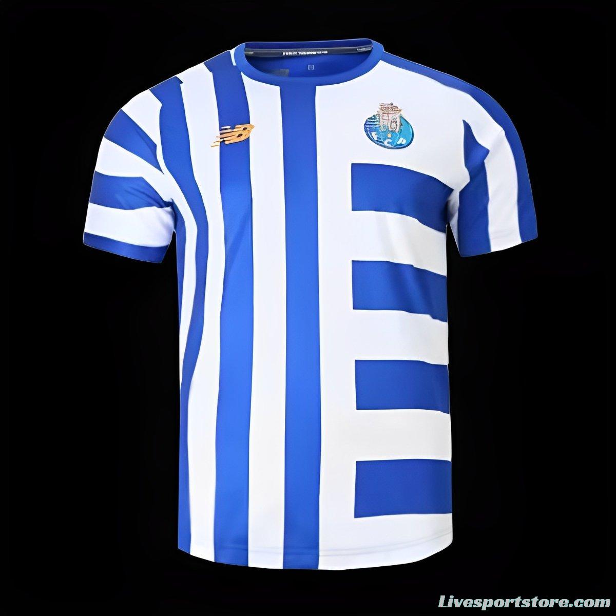 24/25 Porto White/Blue Pre-Match Jersey