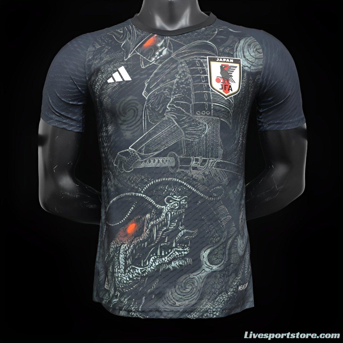 Player Version 2024 Japan Samurai/Dragon Black Concept Jersey