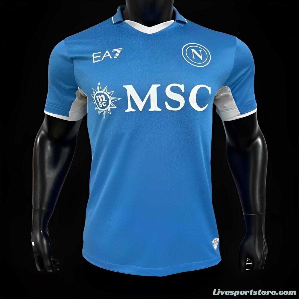 Player Version 24/25 SSC Napoli Home Jersey