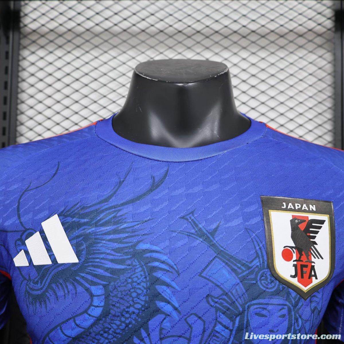 Player Version 2024 Japan Dragon x Samurai Pattern Special Jersey