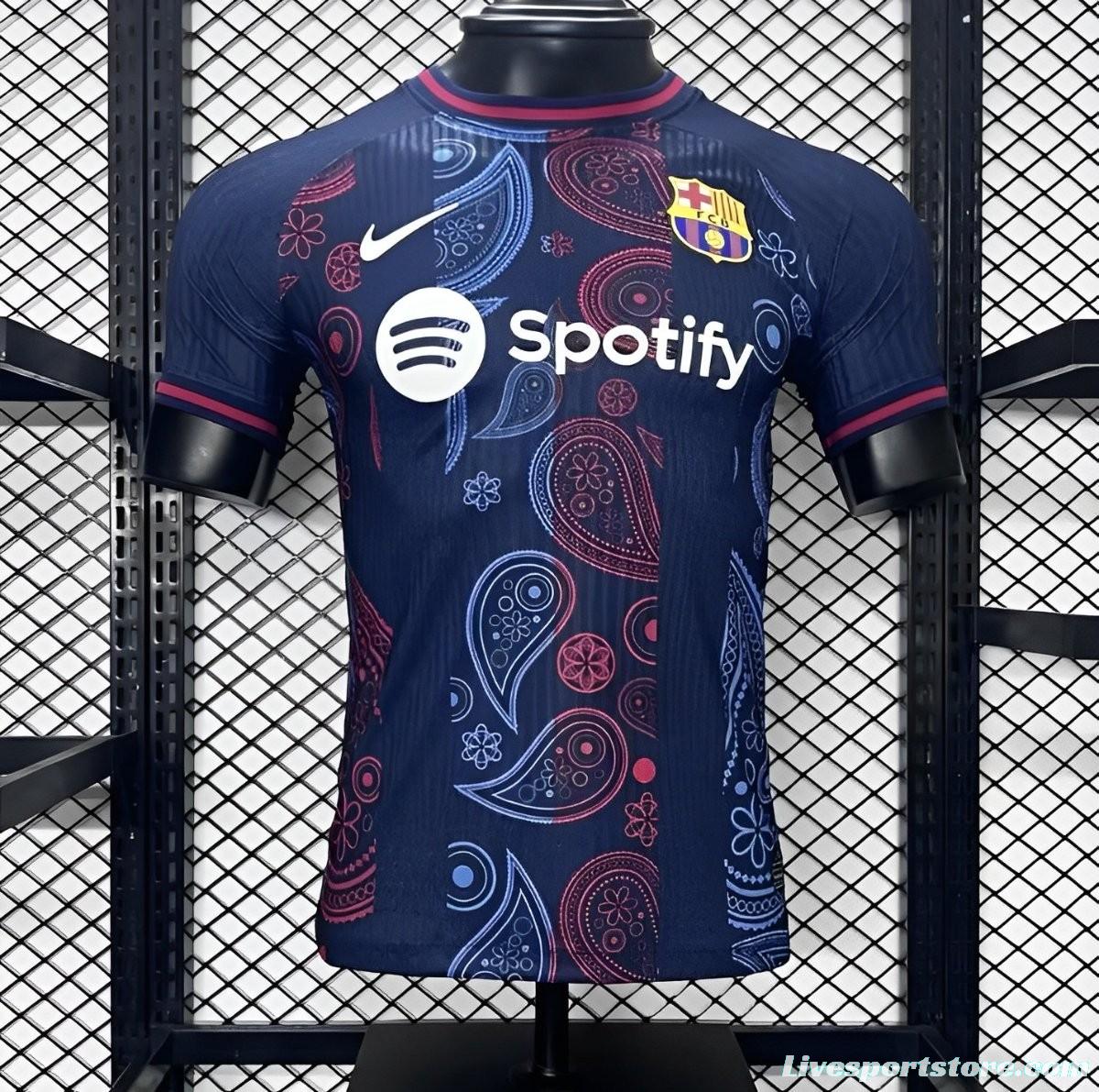 Player Version 24/25 Barcelona Special Pattern Jersey