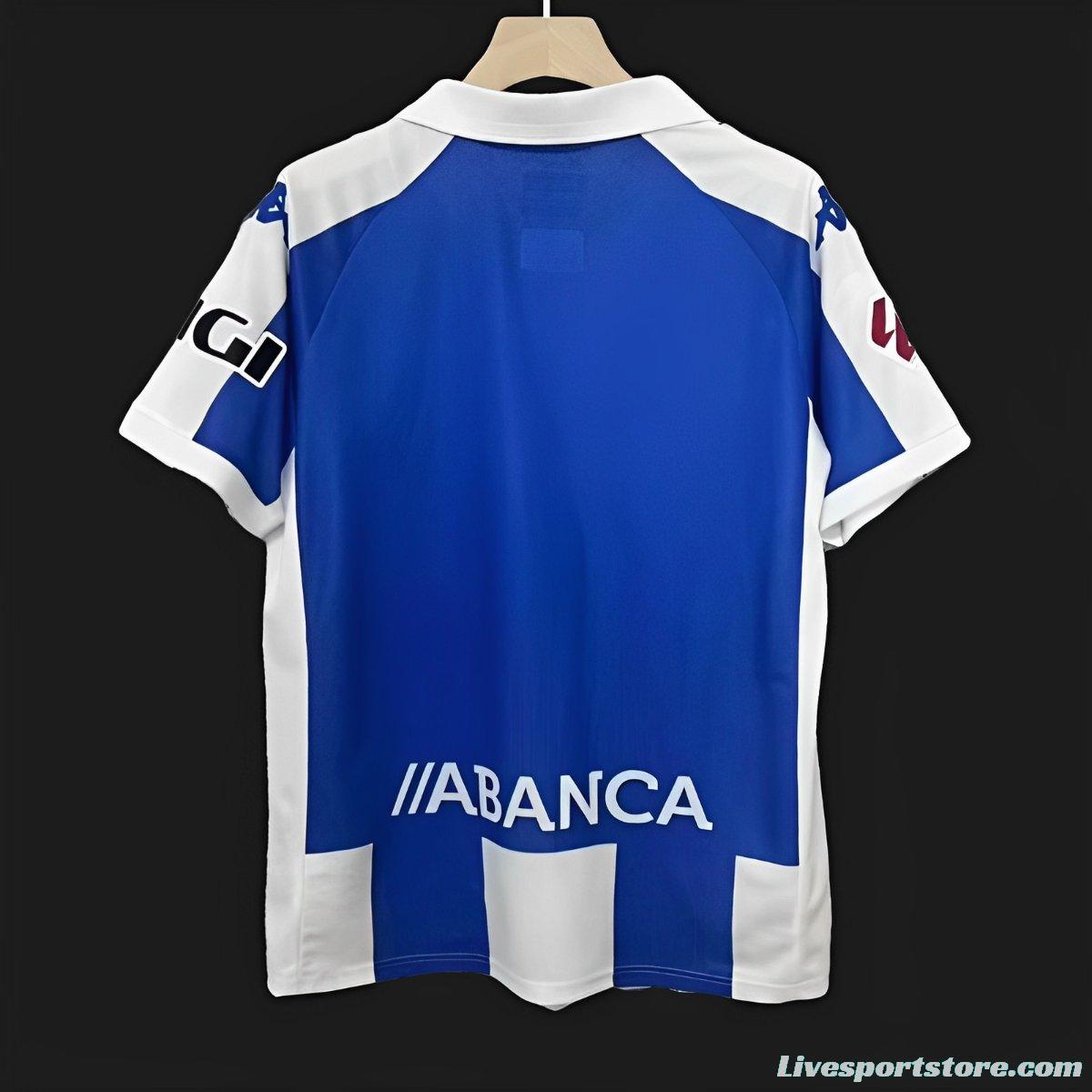 24/25 Deportivo La Coruna Home Jersey