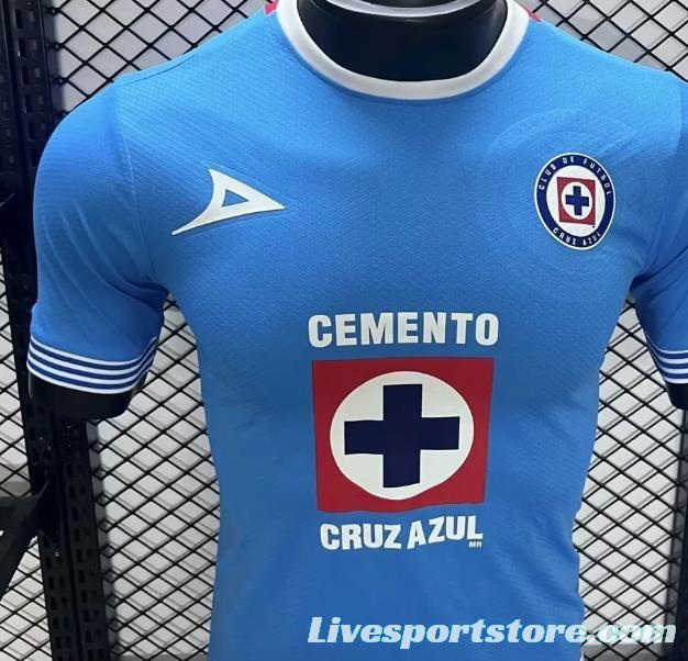 Player Version 24/25 Cruz Azul Home Jersey