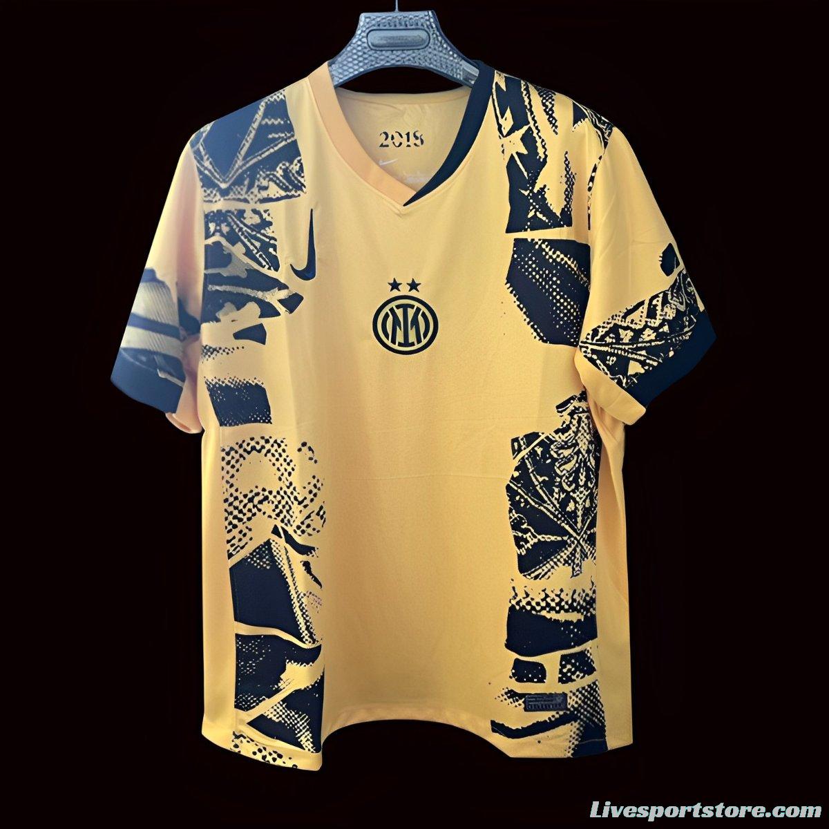 24/25 Inter Milan Third Yellow Jersey