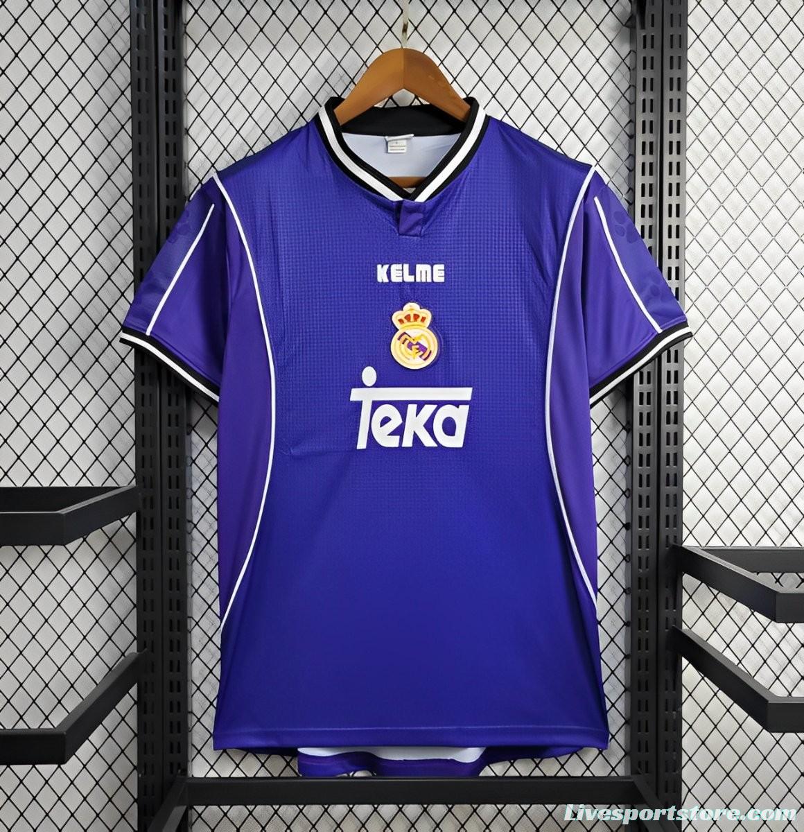 Retro 97/98 Real Madrid Away Jersey