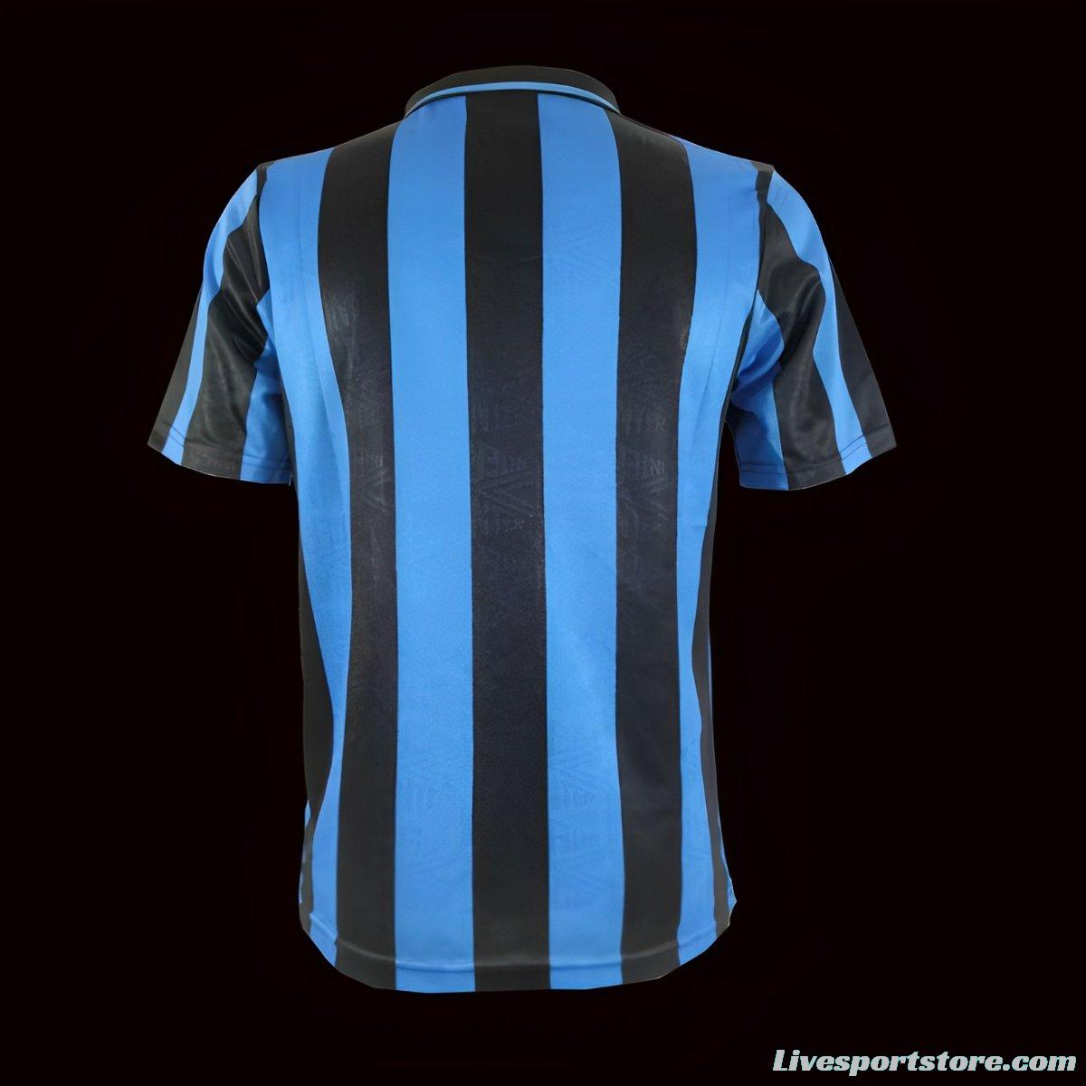 Retro 93/94 Inter Milan Home Jersey