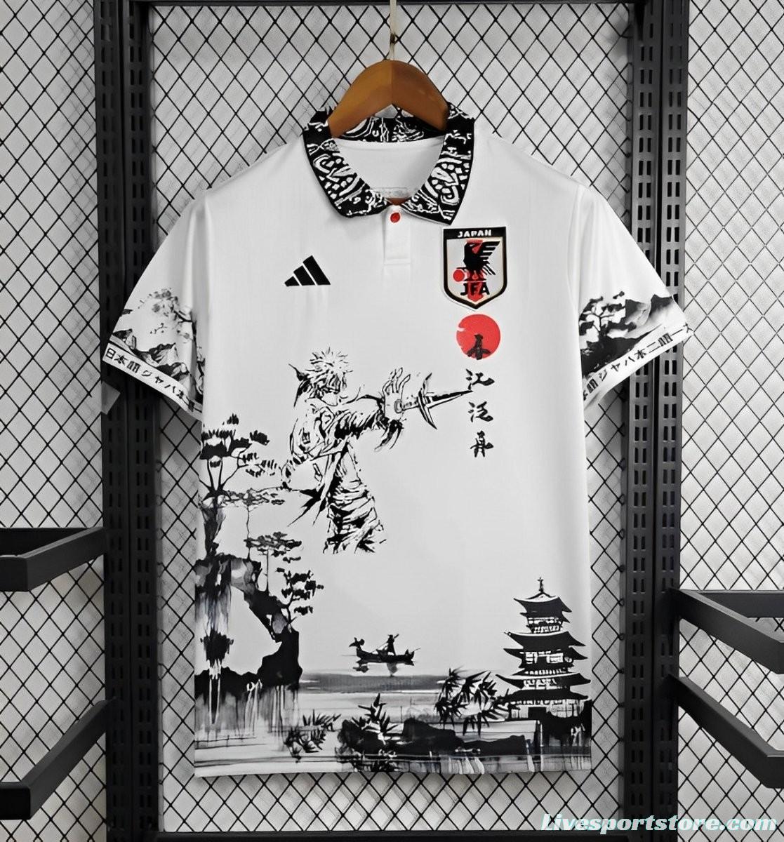 2024 Japan Minato Namikaze White SpecialJersey