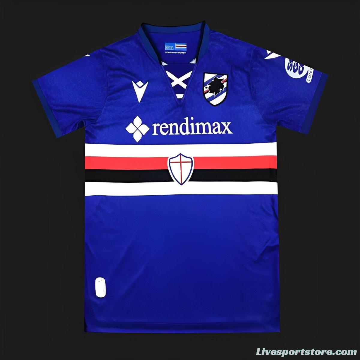 24/25 Sampdoria Home Jersey