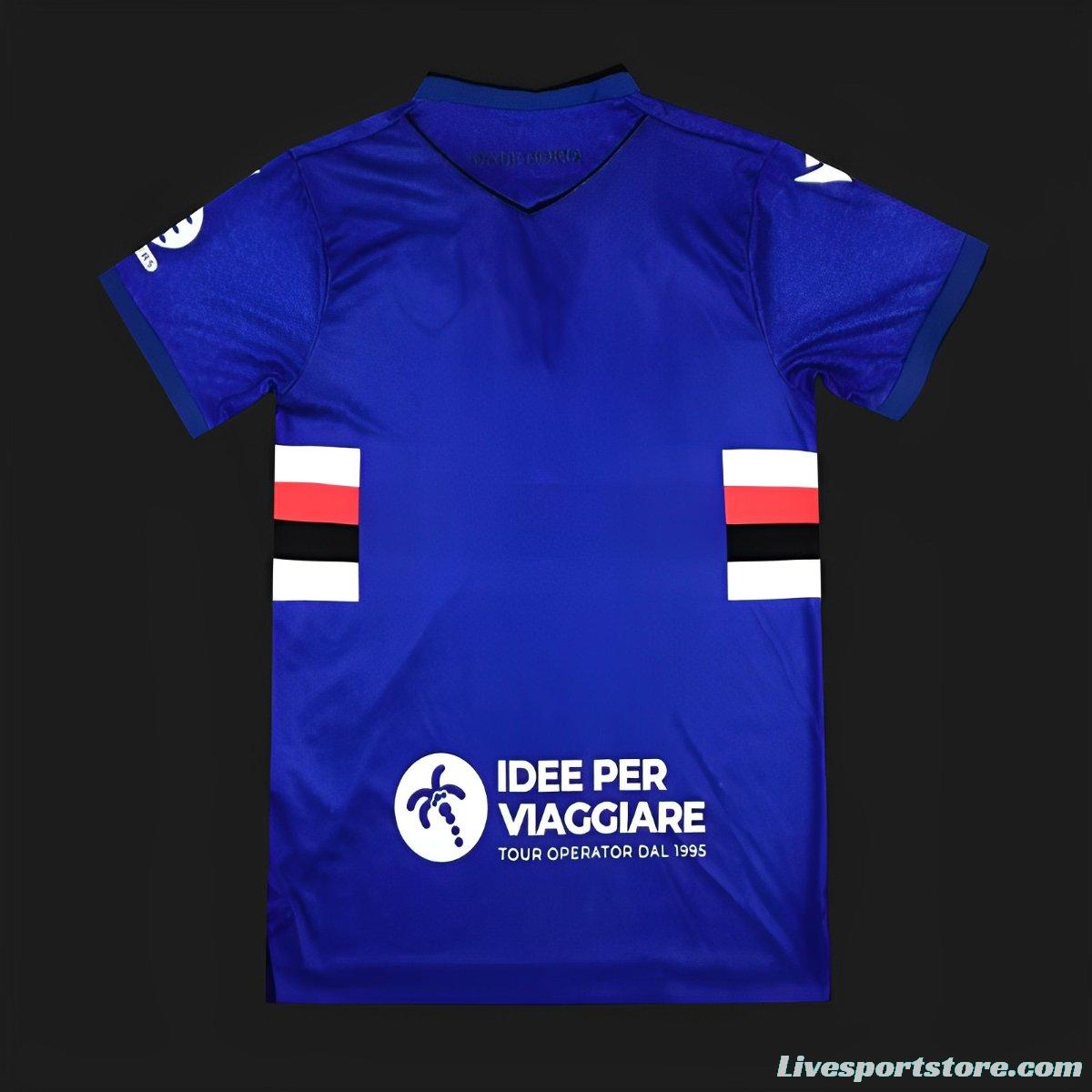 24/25 Sampdoria Home Jersey